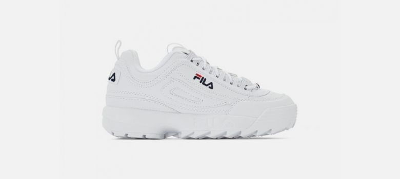 baby blue fila trainers