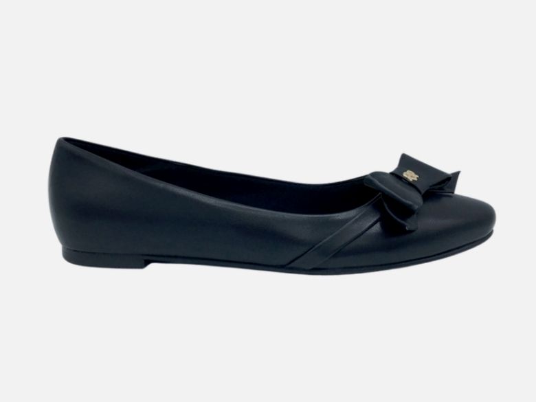 toms vegan leather ballet flats